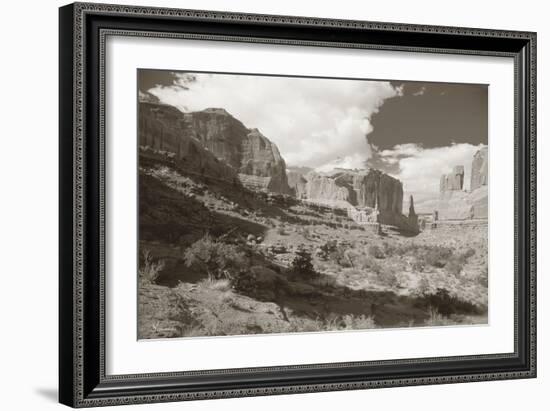 Sepia Arches 2-Gordon Semmens-Framed Photographic Print