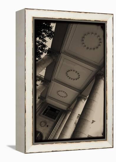 Sepia Architecture I-Tang Ling-Framed Premier Image Canvas
