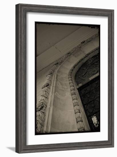 Sepia Architecture IV-Tang Ling-Framed Art Print