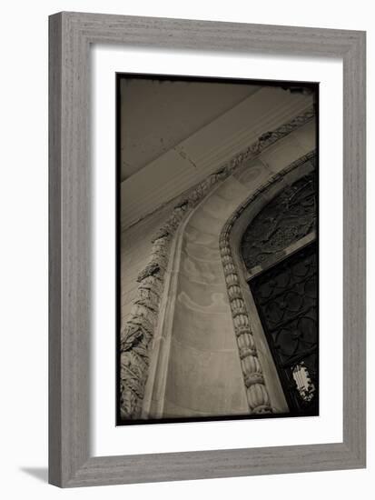 Sepia Architecture IV-Tang Ling-Framed Art Print