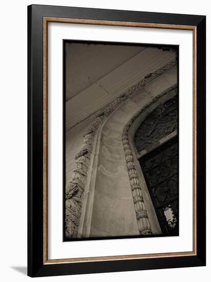 Sepia Architecture IV-Tang Ling-Framed Art Print