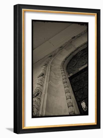 Sepia Architecture IV-Tang Ling-Framed Art Print