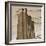 Sepia Brooklyn Bridge-Sheldon Lewis-Framed Photo