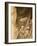 Sepia Coloured Flowers-India Hobson-Framed Photographic Print