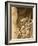 Sepia Coloured Flowers-India Hobson-Framed Photographic Print
