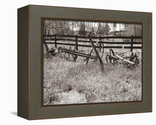 Sepia Farm Study IV-Alicia Ludwig-Framed Premier Image Canvas