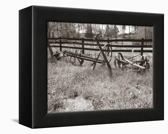 Sepia Farm Study IV-Alicia Ludwig-Framed Premier Image Canvas