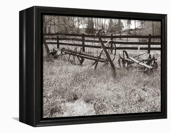 Sepia Farm Study IV-Alicia Ludwig-Framed Premier Image Canvas