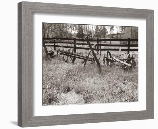 Sepia Farm Study IV-Alicia Ludwig-Framed Photographic Print