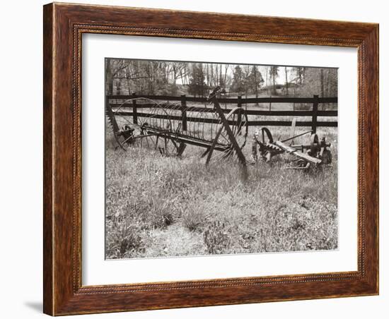 Sepia Farm Study IV-Alicia Ludwig-Framed Photographic Print