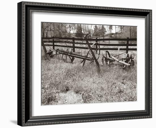 Sepia Farm Study IV-Alicia Ludwig-Framed Photographic Print