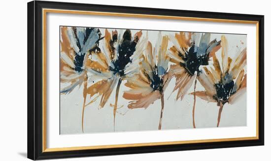 Sepia Flurry I-Lilian Scott-Framed Giclee Print