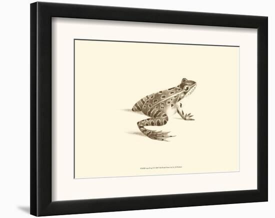 Sepia Frog II-J. H. Richard-Framed Art Print