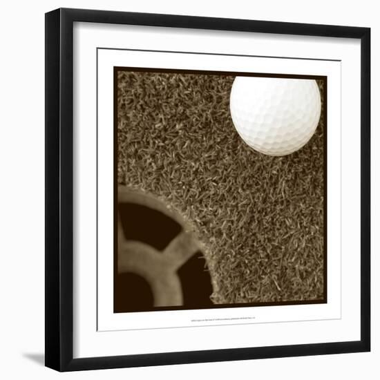 Sepia Golf Ball Study II-Jason Johnson-Framed Art Print