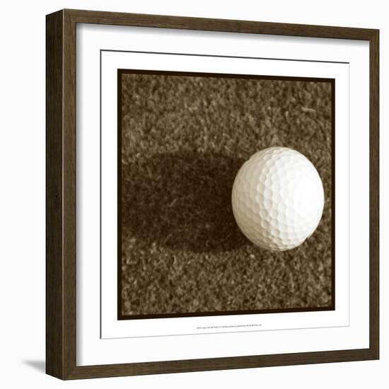 Sepia Golf Ball Study IV-Jason Johnson-Framed Art Print