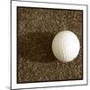 Sepia Golf Ball Study IV-Jason Johnson-Mounted Art Print