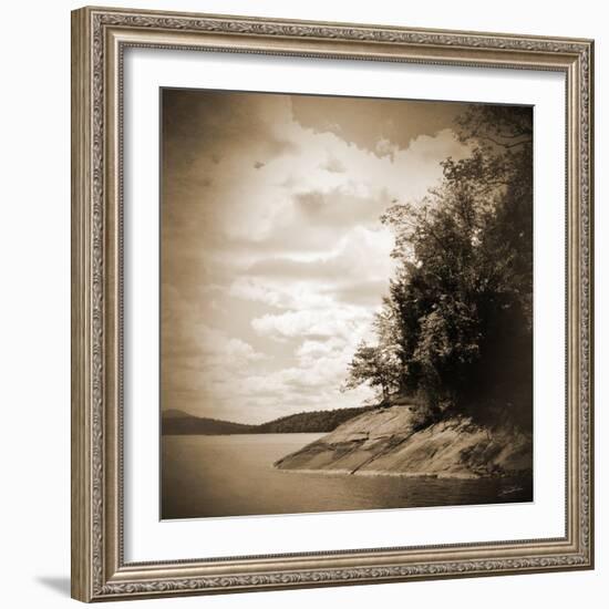 Sepia Lake-Suzanne Foschino-Framed Photo