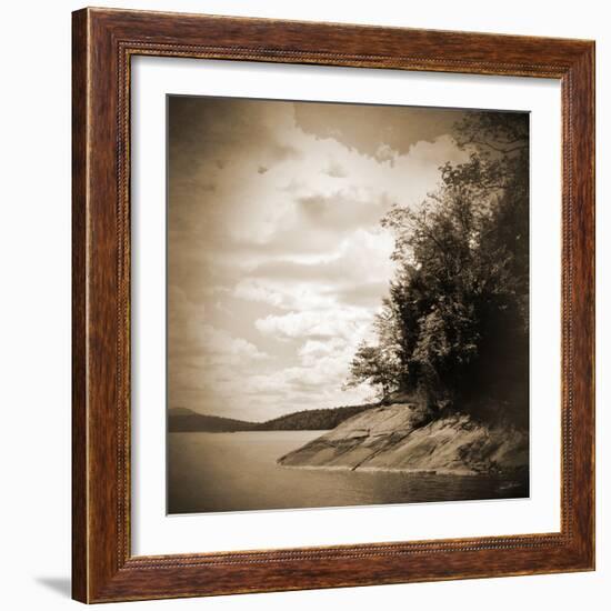 Sepia Lake-Suzanne Foschino-Framed Photo