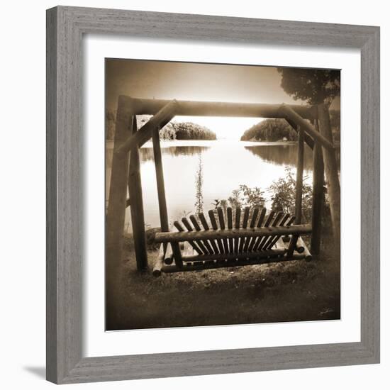 Sepia Lakeview-Suzanne Foschino-Framed Photo