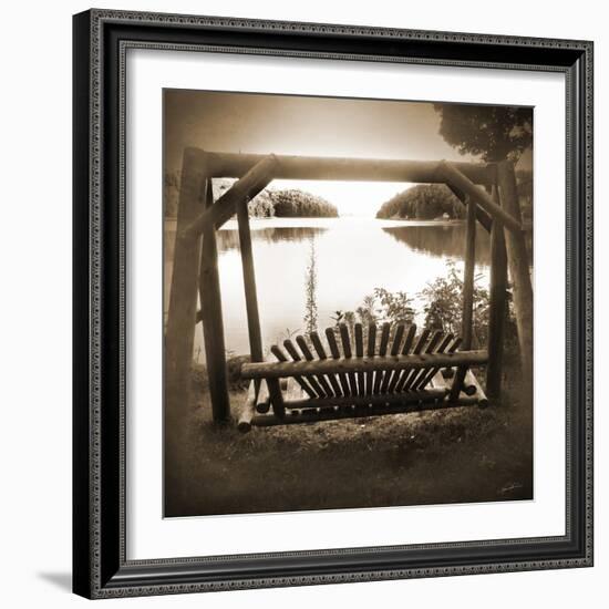 Sepia Lakeview-Suzanne Foschino-Framed Photo