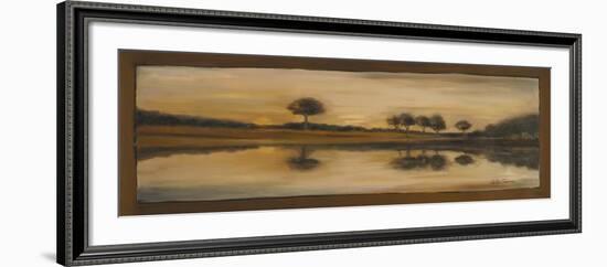 Sepia Landscape II-Nelly Arenas-Framed Art Print