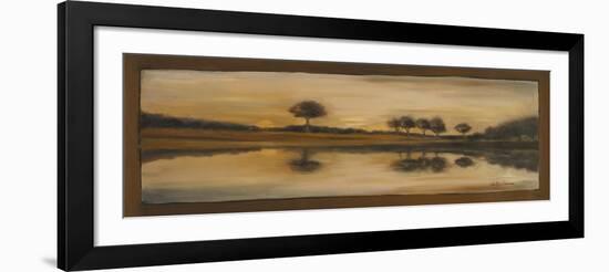 Sepia Landscape II-Nelly Arenas-Framed Art Print