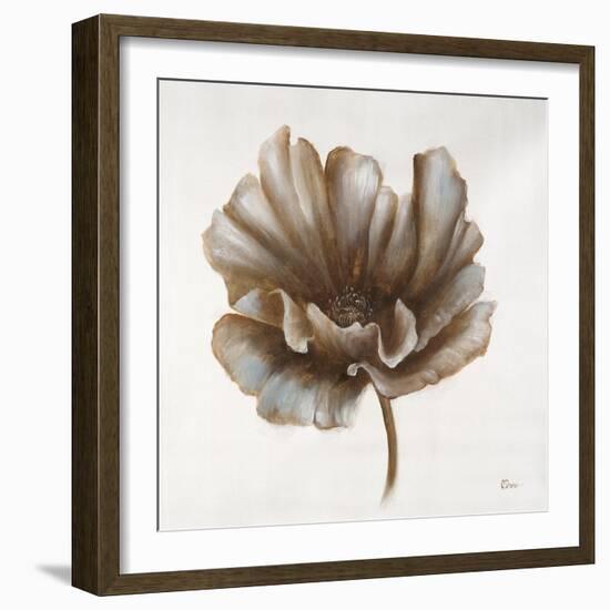 Sepia Poppy III-Drotar Drotar-Framed Giclee Print