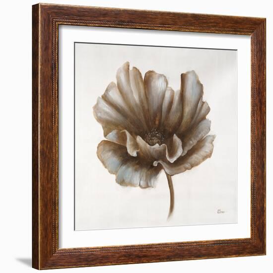 Sepia Poppy III-Drotar Drotar-Framed Giclee Print