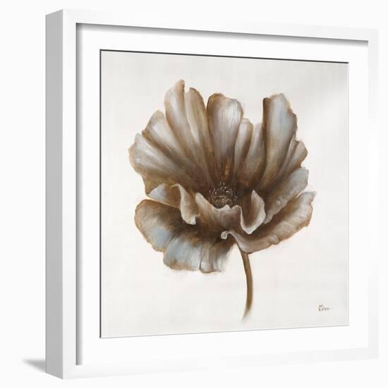 Sepia Poppy III-Drotar Drotar-Framed Giclee Print