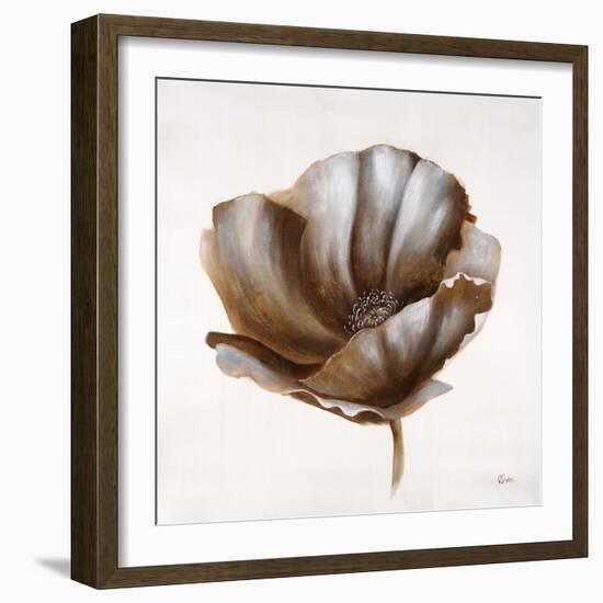 Sepia Poppy IV-Drotar Drotar-Framed Giclee Print