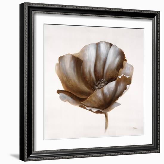 Sepia Poppy IV-Drotar Drotar-Framed Giclee Print