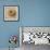 Sepia Shell III-Judy Stalus-Framed Art Print displayed on a wall