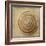 Sepia Shell V-Judy Stalus-Framed Art Print