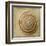 Sepia Shell V-Judy Stalus-Framed Art Print