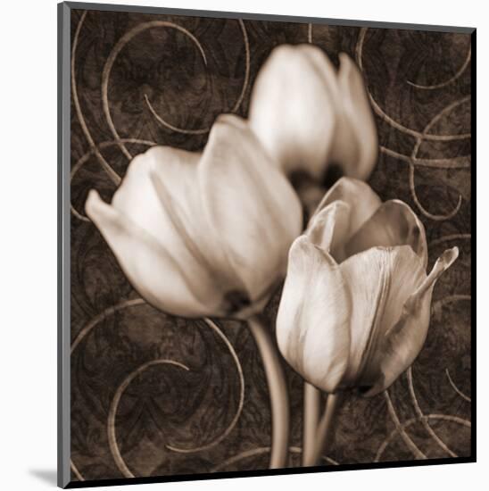 Sepia Tulip I-Christine Zalewski-Mounted Art Print