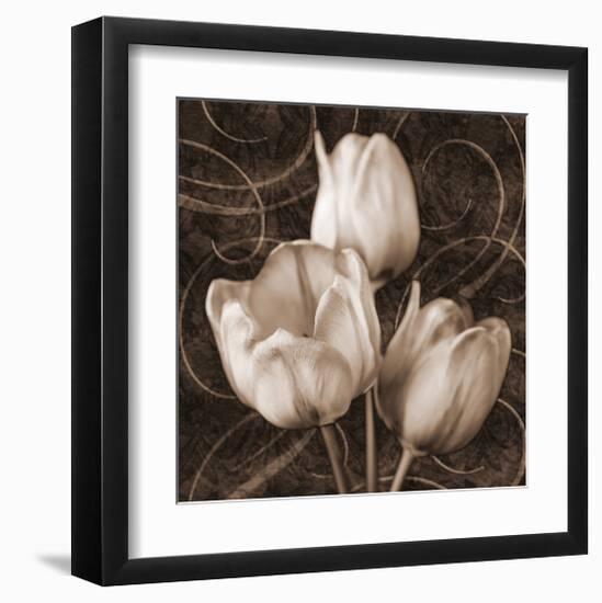 Sepia Tulip II-Christine Zalewski-Framed Art Print