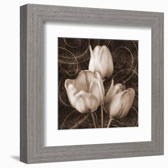 Sepia Tulip II-Christine Zalewski-Framed Art Print