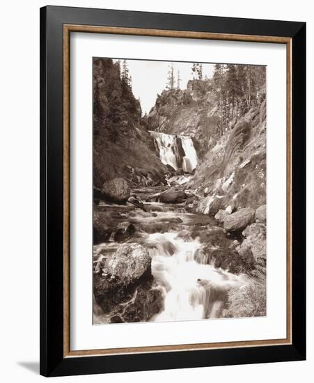 Sepia Yellowstone-Gordon Semmens-Framed Photographic Print