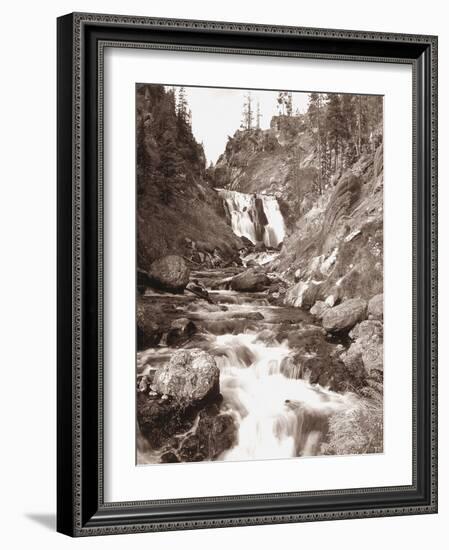 Sepia Yellowstone-Gordon Semmens-Framed Photographic Print