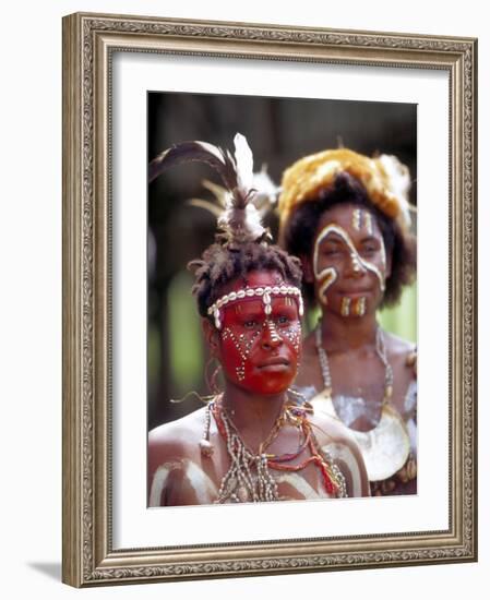 Sepik Women, Papua New Guinea-Michele Westmorland-Framed Photographic Print
