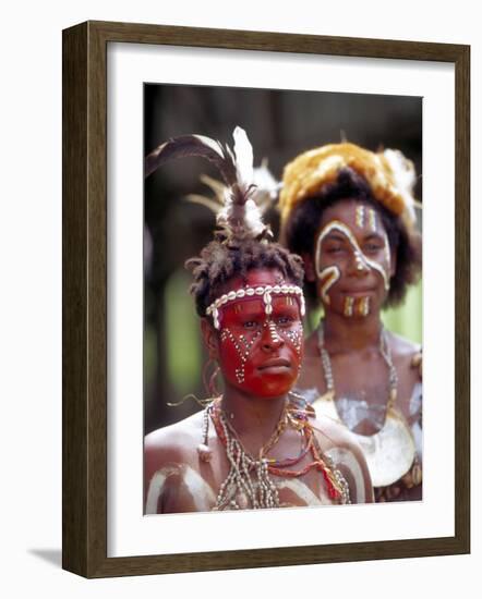 Sepik Women, Papua New Guinea-Michele Westmorland-Framed Photographic Print