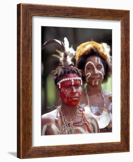 Sepik Women, Papua New Guinea-Michele Westmorland-Framed Photographic Print