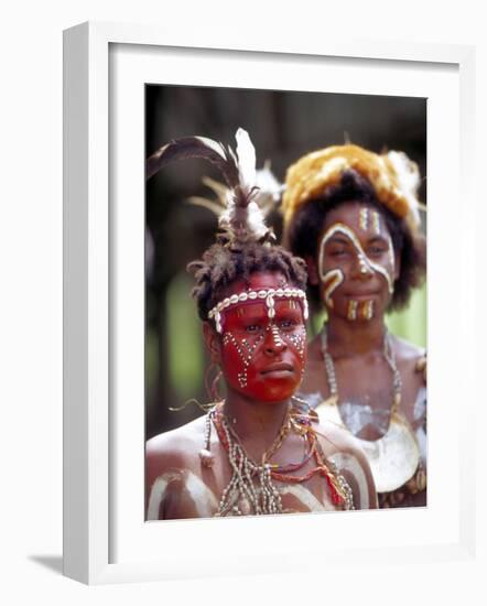 Sepik Women, Papua New Guinea-Michele Westmorland-Framed Photographic Print