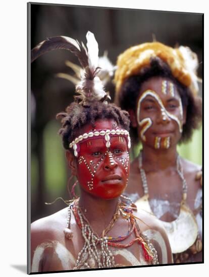 Sepik Women, Papua New Guinea-Michele Westmorland-Mounted Photographic Print