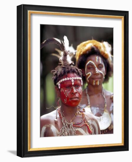 Sepik Women, Papua New Guinea-Michele Westmorland-Framed Photographic Print