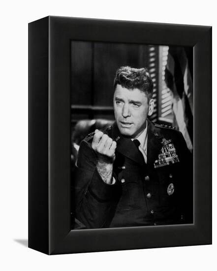 Sept jours en mai SEVEN DAYS IN MAY by JohnFrankenheimer with Burt Lancaster, 1964 (b/w photo)-null-Framed Stretched Canvas