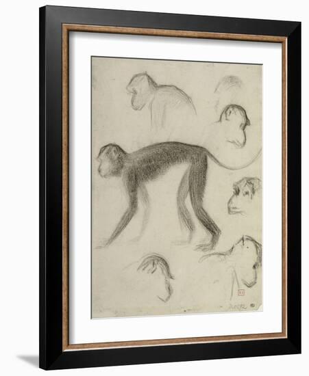 Sept singes-Georges Seurat-Framed Giclee Print