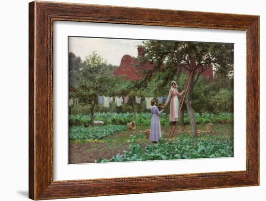 September, 1915-Edmund Blair Leighton-Framed Giclee Print