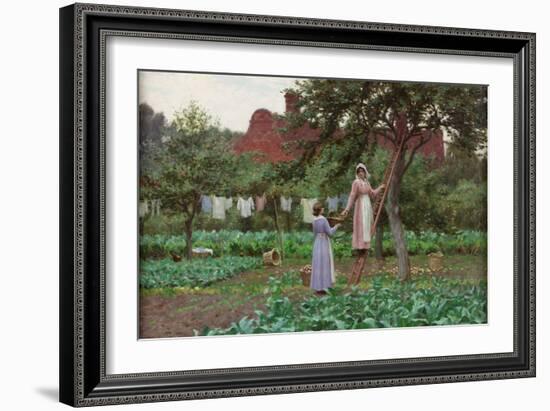 September, 1915-Edmund Blair Leighton-Framed Giclee Print