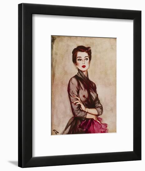 September, 1953-David Wright-Framed Art Print